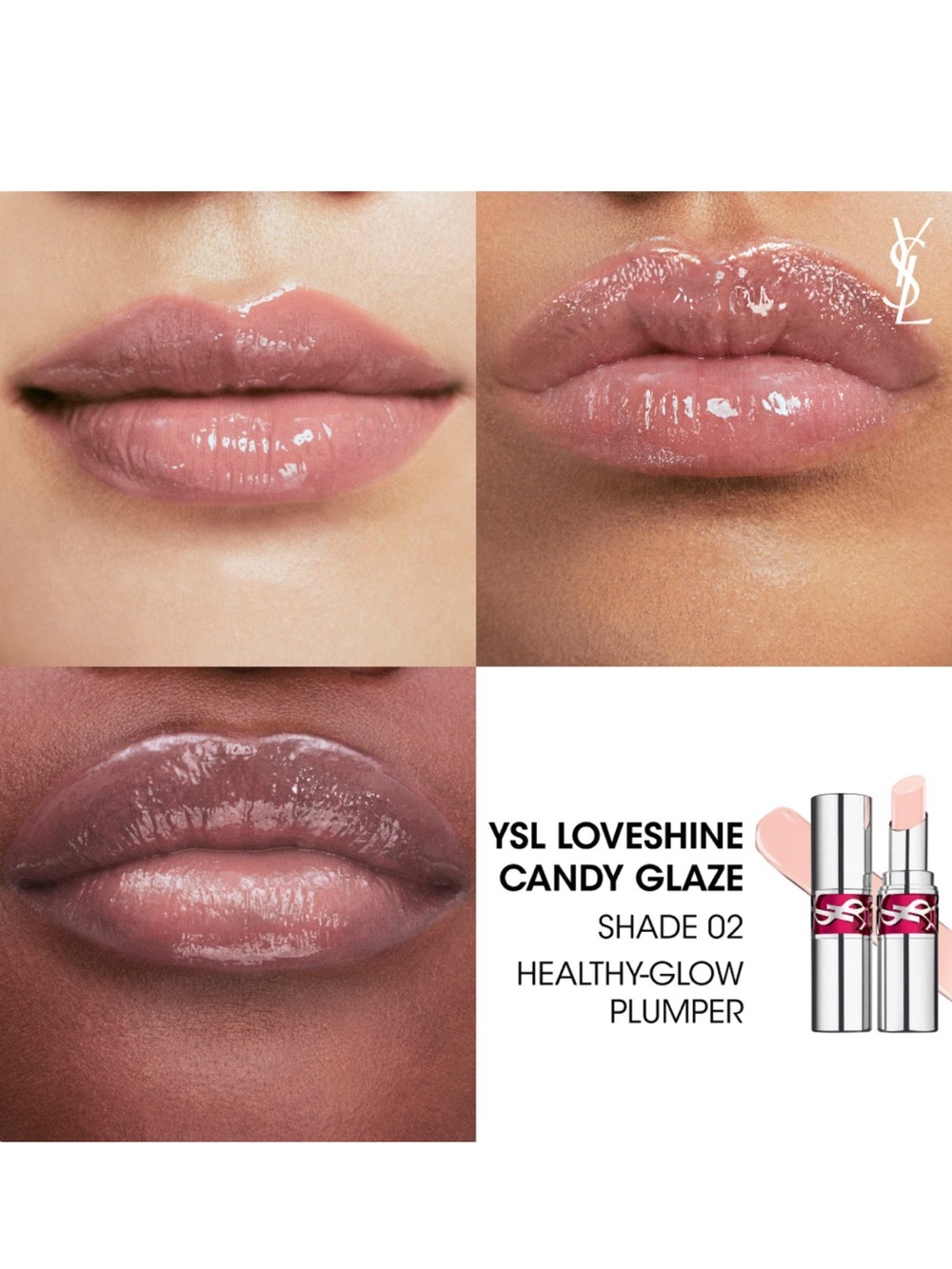Yves Saint Laurent Candy Glaze Lip Gloss - Picture 2 of 6